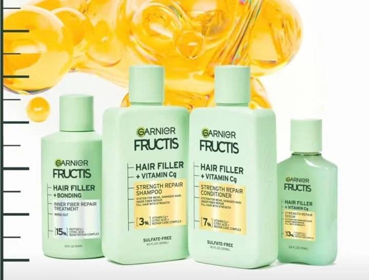 Fructis Hair Filler Inner Fiber Repair Pre-Shampoo Treatment - Garnier