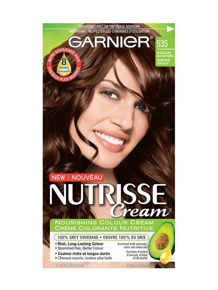 Nutrisse Cream - 535 Medium Golden Mahogany - Garnier Canada