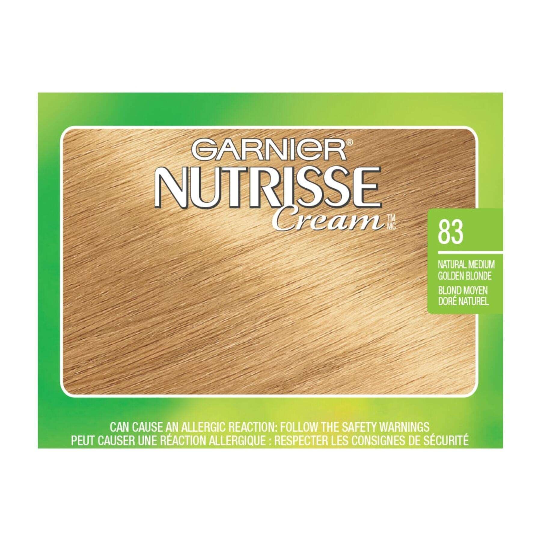 83 Medium Golden Blonde Garnier Nutrisse Cream 