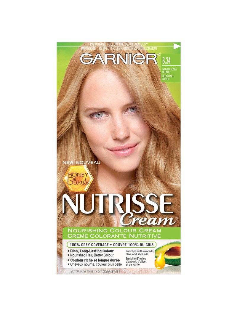 Nutrisse Cream - 8.34 Medium Honey Blonde - Garnier Canada