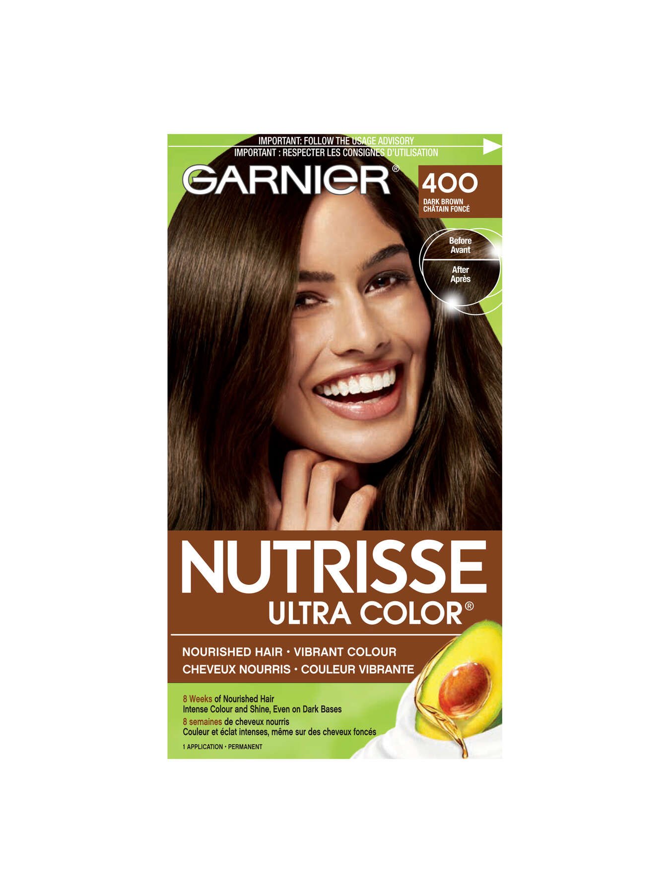 400 Dark Brown | Garnier Nutrisse Ultra